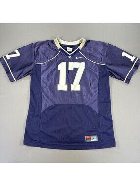 Nike Washington Huskies Football Jersey Youth Large Purple University College UW